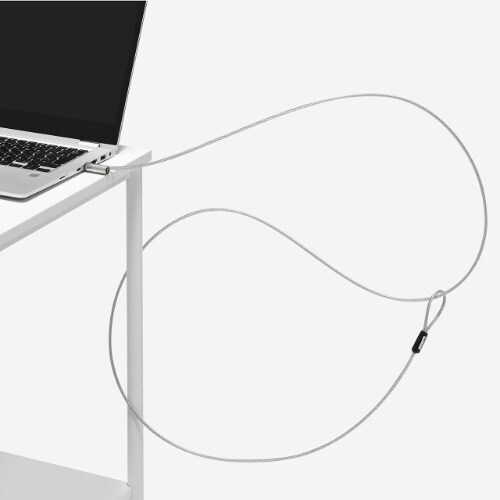 シリンダー錠ワイヤーロック Nanoスロット対応