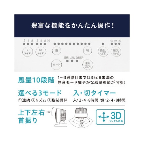 大型サーキュレーターDC23cm