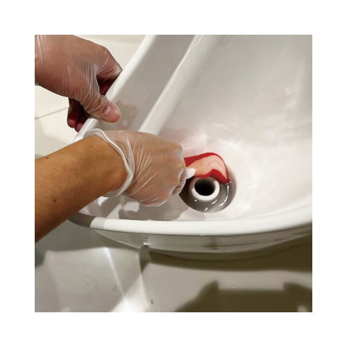 BMトイレブラシ赤 (研磨剤なし)