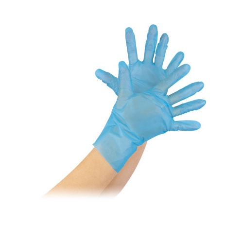 PHミルキーフィットグローブ M ブルー200枚入