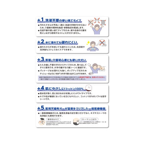 PH からだふきコットンシート 120枚入