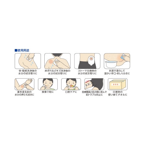 PH からだふきコットンシート 120枚入