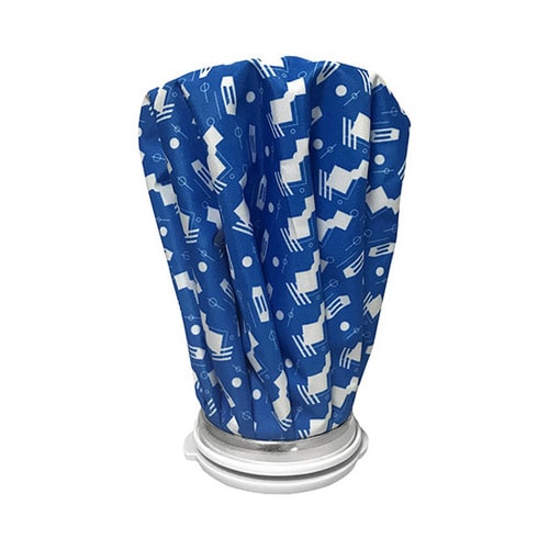 氷のう 10個 ひし形柄 青 T−IB−R1