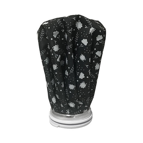 氷のう 10個 花柄 黒 T−IB−P2