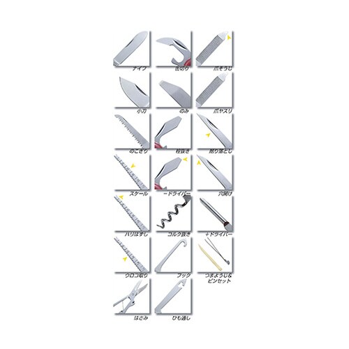 20徳ツールナイフ ケース付 L−36
