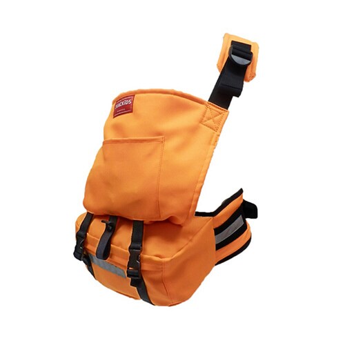 防災バッグキャリー オレンジ 01−123