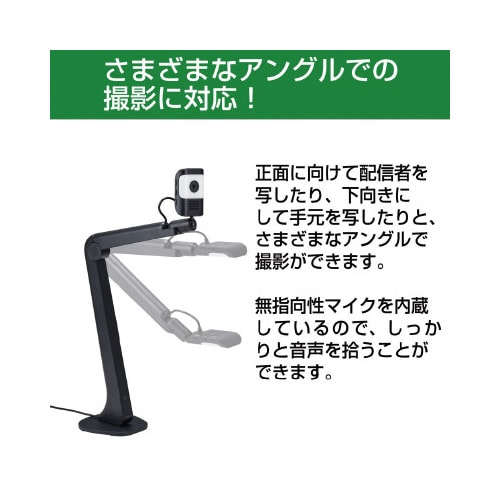 フリ−アングルUSBカメラ