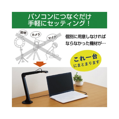 フリ−アングルUSBカメラ