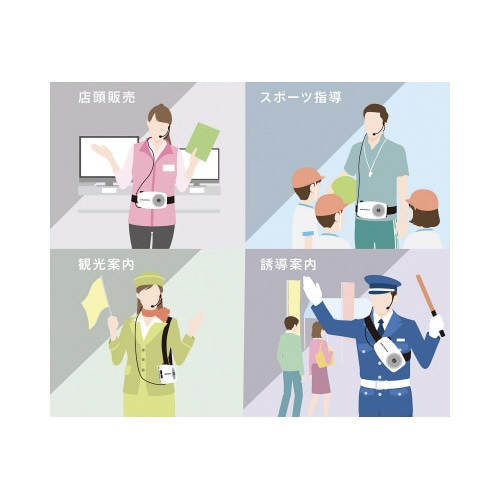 ハンズフリー拡声器 ATP−SP404