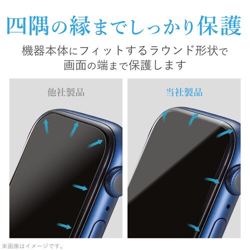 アップルウォッチ フィルム 光沢 傷リペア