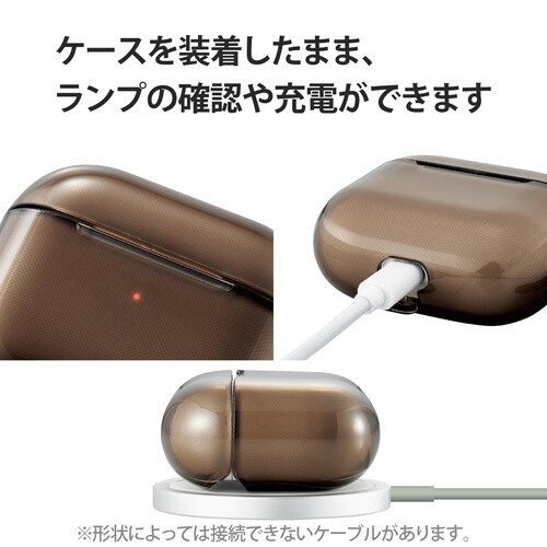 AirPods 第3世代 ケース ソフト ブラック