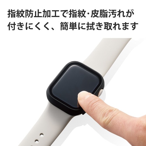 アップルウォッチ 保護ケース ブラック