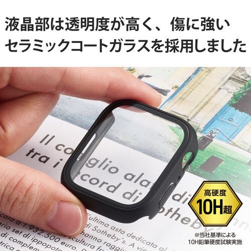 アップルウォッチ 保護ケース ブラック
