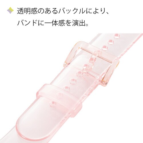 アップルウォッチ バンド ソフト TPU ピンク