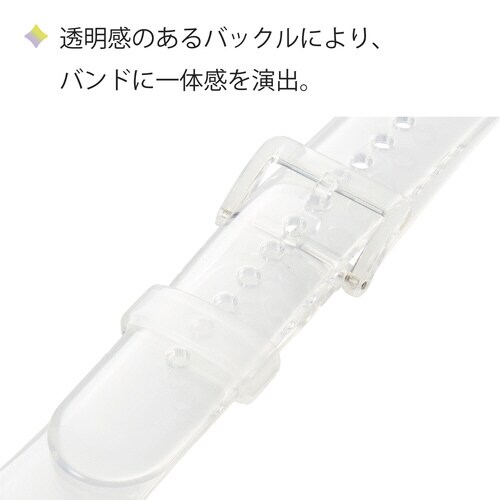 アップルウォッチ バンド クリア