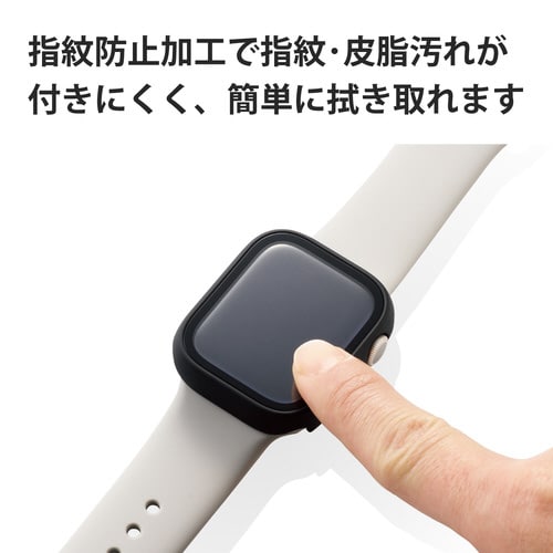 アップルウォッチ 保護ケース ブラック