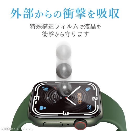 アップルウォッチ 保護フィルム 高透明 指紋防止
