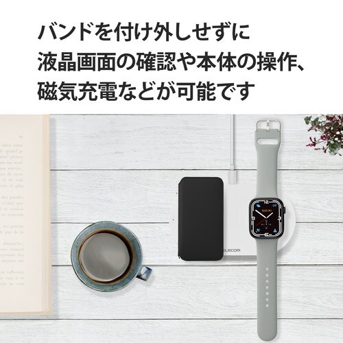 アップルウォッチ バンド シリコン グレー