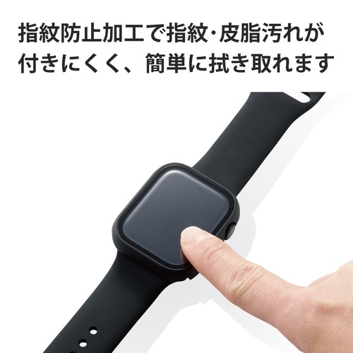 アップルウォッチ 保護ケース ブラック