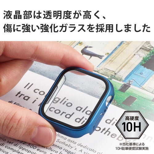 アップルウォッチ 保護ケース ネイビー