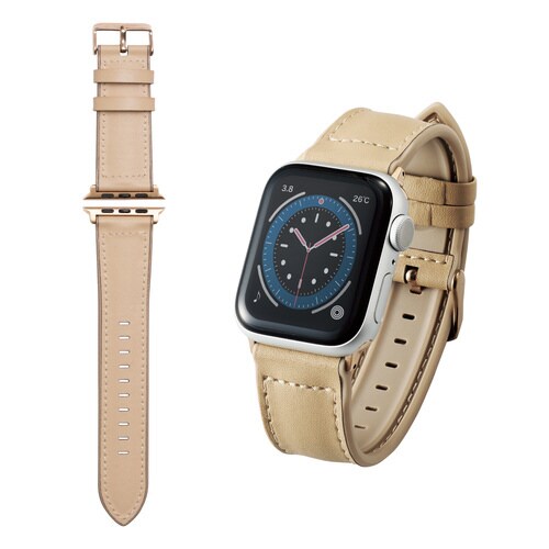 Apple Watch バンド レザー ベージュ