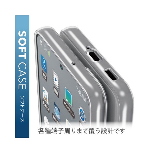 Galaxy S22 ケース ソフト クリア