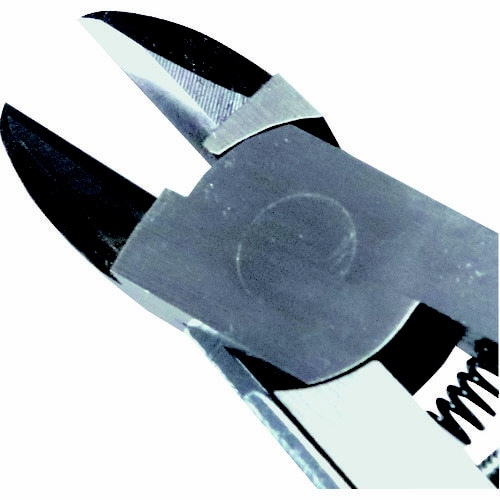 バネ付プラスチックニッパ ラウンド刃 150mm