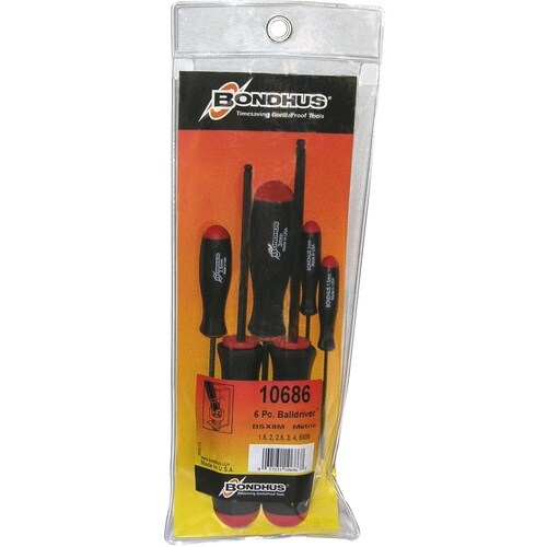 ボールポイント・ドライバー セット6本組
