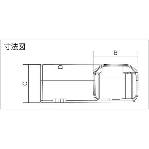 フラットエルボ アイボリー 80型