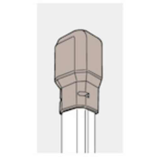 壁面取出しカバー ブラウン DAS280A