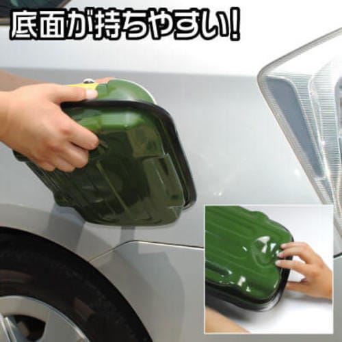 ガソリン携行缶 横型 5L グリーン