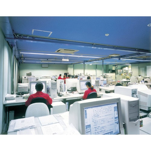 ダクトカバー L=1m クリームグレイ