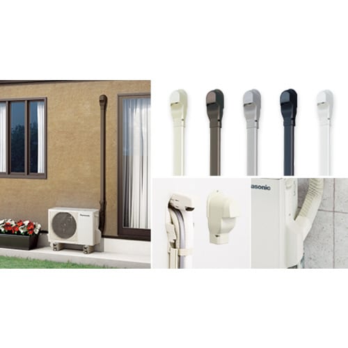 スッキリダクト本体 グレー 80型