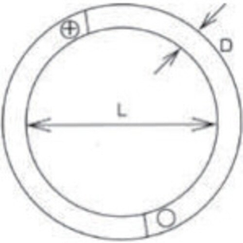 ステンレス ヘビーチェーンキャッチ 線径5mm