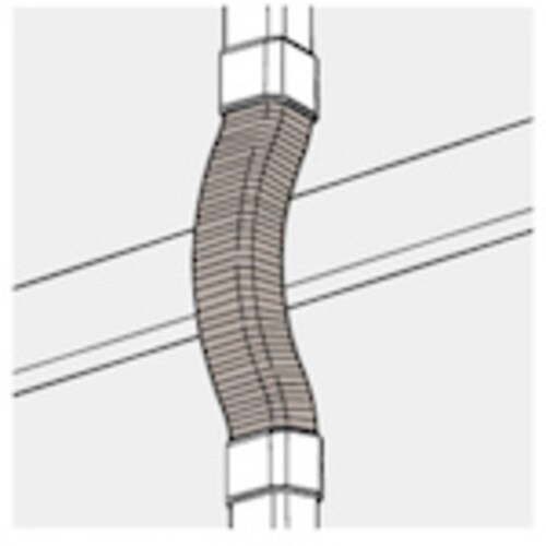 フリージョイント グレー 60型 長644mm