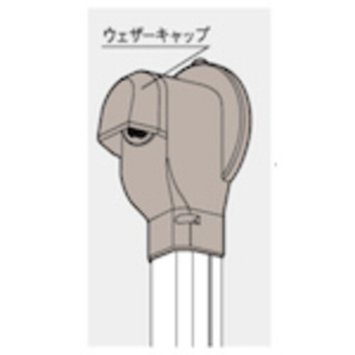 壁面取出しカバーPラージ DAS2806S