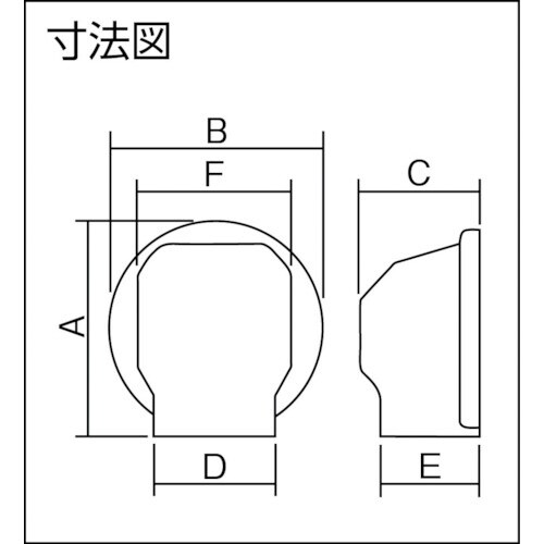 壁面取出しカバーP 室内用 DAS2802W