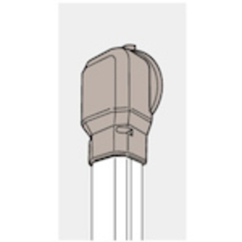 壁面取出しカバーP アイボリー DAS280PW