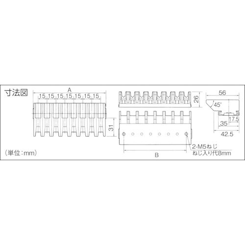 ガイドキャップ(前向き45°用) DH5847K