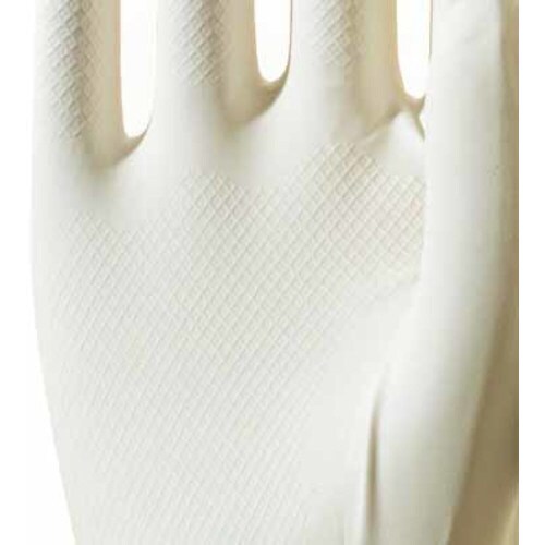 ニトリルゴム手袋 簡易包装ニトローブ薄手 白 S