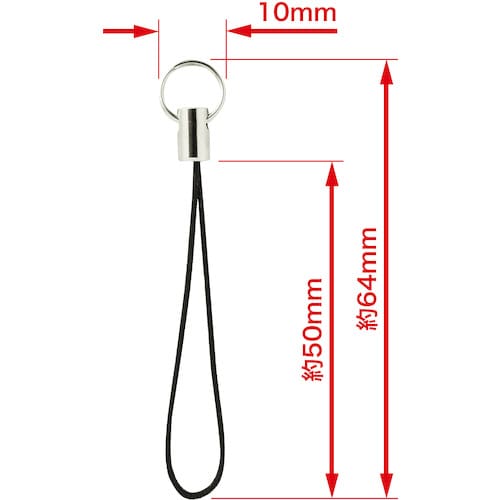 名札用パーツ 金属マツバ 2本