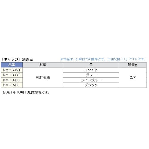キャップ KMHC−BU