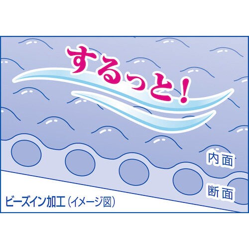ナイスハンドするっとタッチ ブルー L