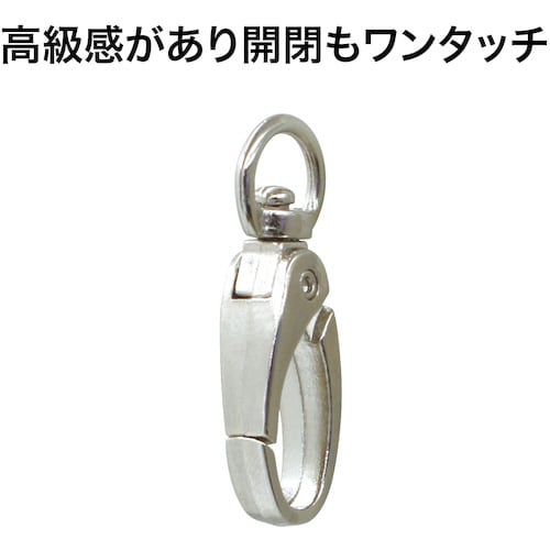 名札用パーツ 金属フック 1個