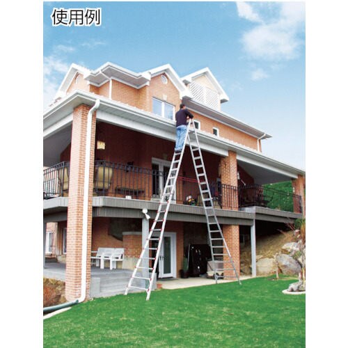 アルミ合金製伸縮式長尺専用脚立 LG−10109