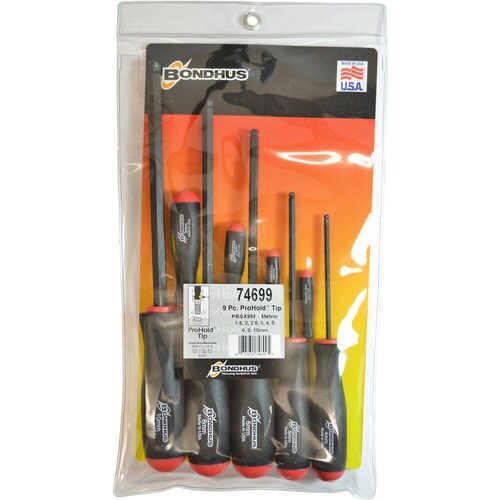 プロホールド ネジつかみ機能付ドライバー 9本組