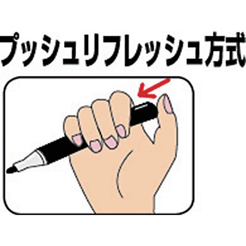 ホワイトボードマーカー細字赤 10本入