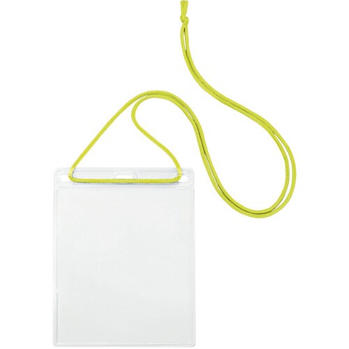 簡易吊り下げ名札 イベントサイズ 10枚 緑