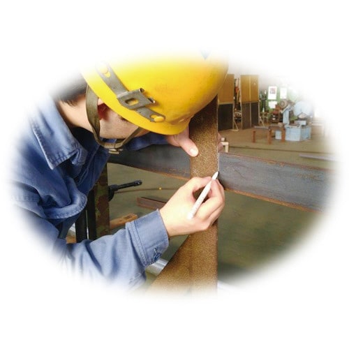 サクラ 加圧式ケガキボールペン ホワイト