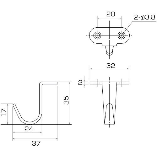 ステンレスフック TYPE−4